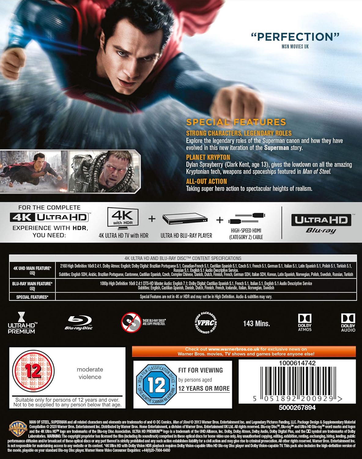 Man of Steel (4K Ultra HD + Blu-ray) - 2