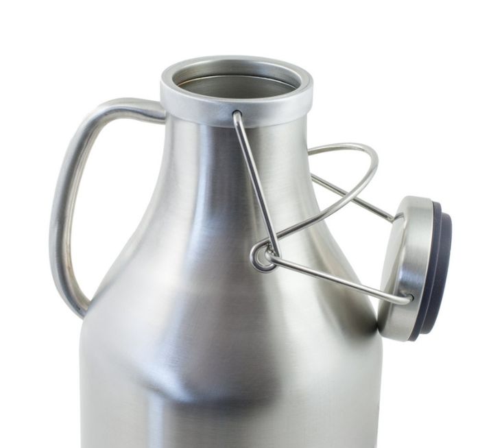 Rostfri growler, 2 l - 2