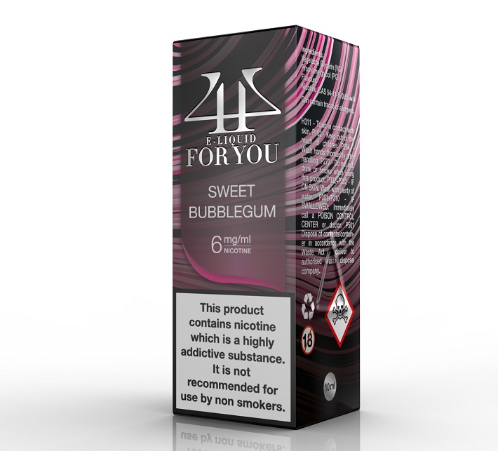 ejuice elda 4u sweet bubblegum