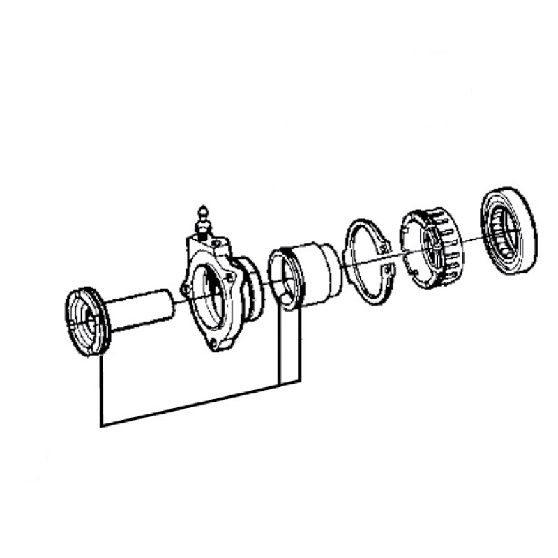 Repair kit slave cylinder - 2