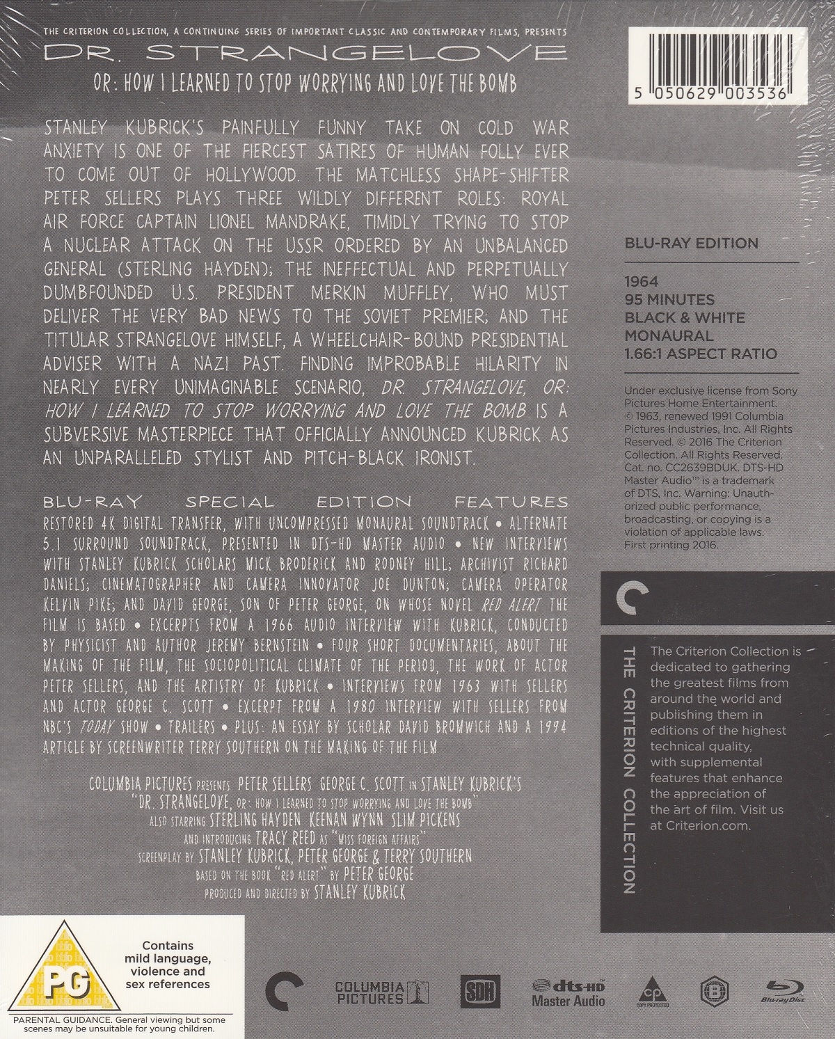 Dr. Strangelove (Criterion Collection) (ej svensk text) (Blu-ray) - 2