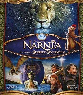 Berättelsen Om Narnia: Kung Caspian Och Skeppet Gryningen (Blu-ray)