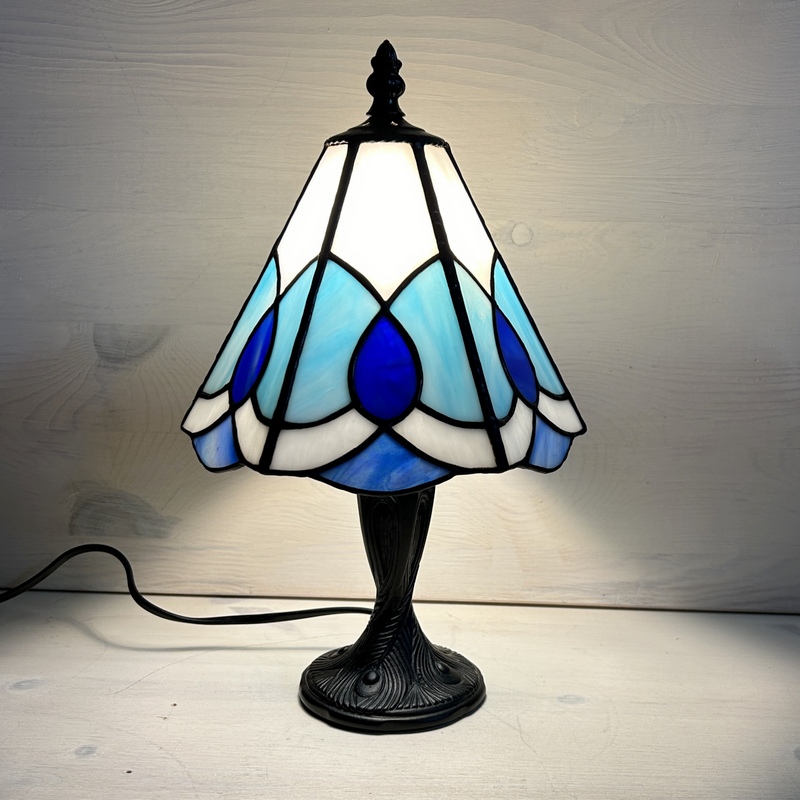 Stolna svjetiljka  Blue mist Ø 20cm - 5