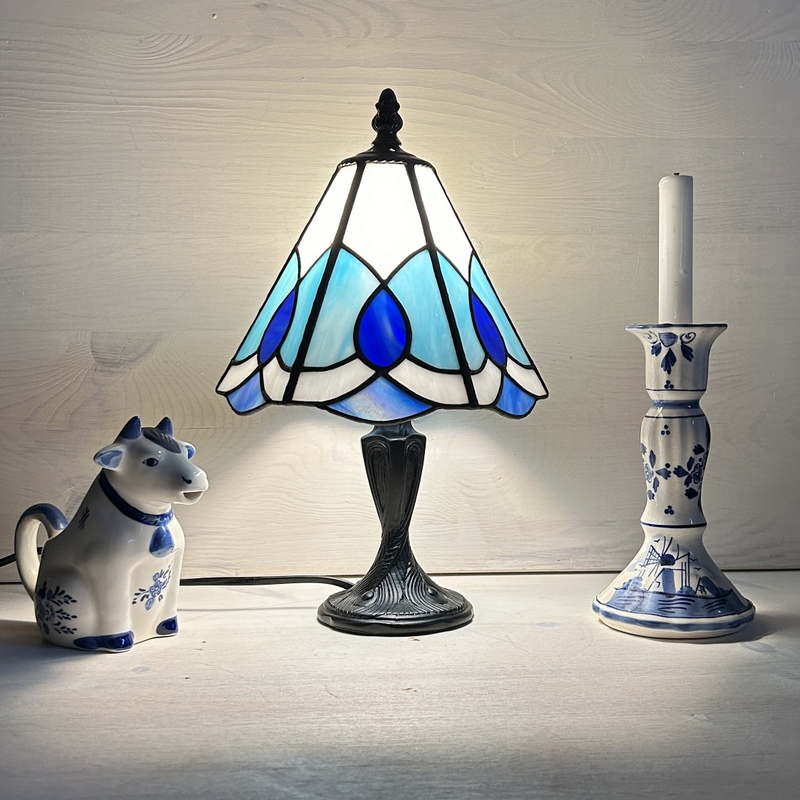 Stolna svjetiljka  Blue mist Ø 20cm - 3
