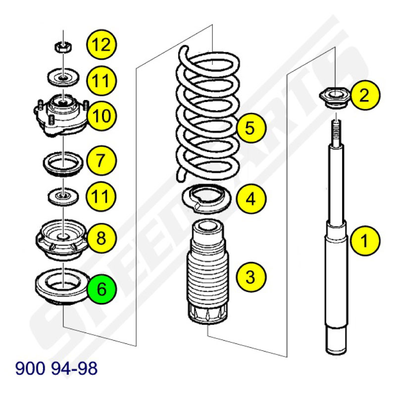 Spring rubber Upper - 2