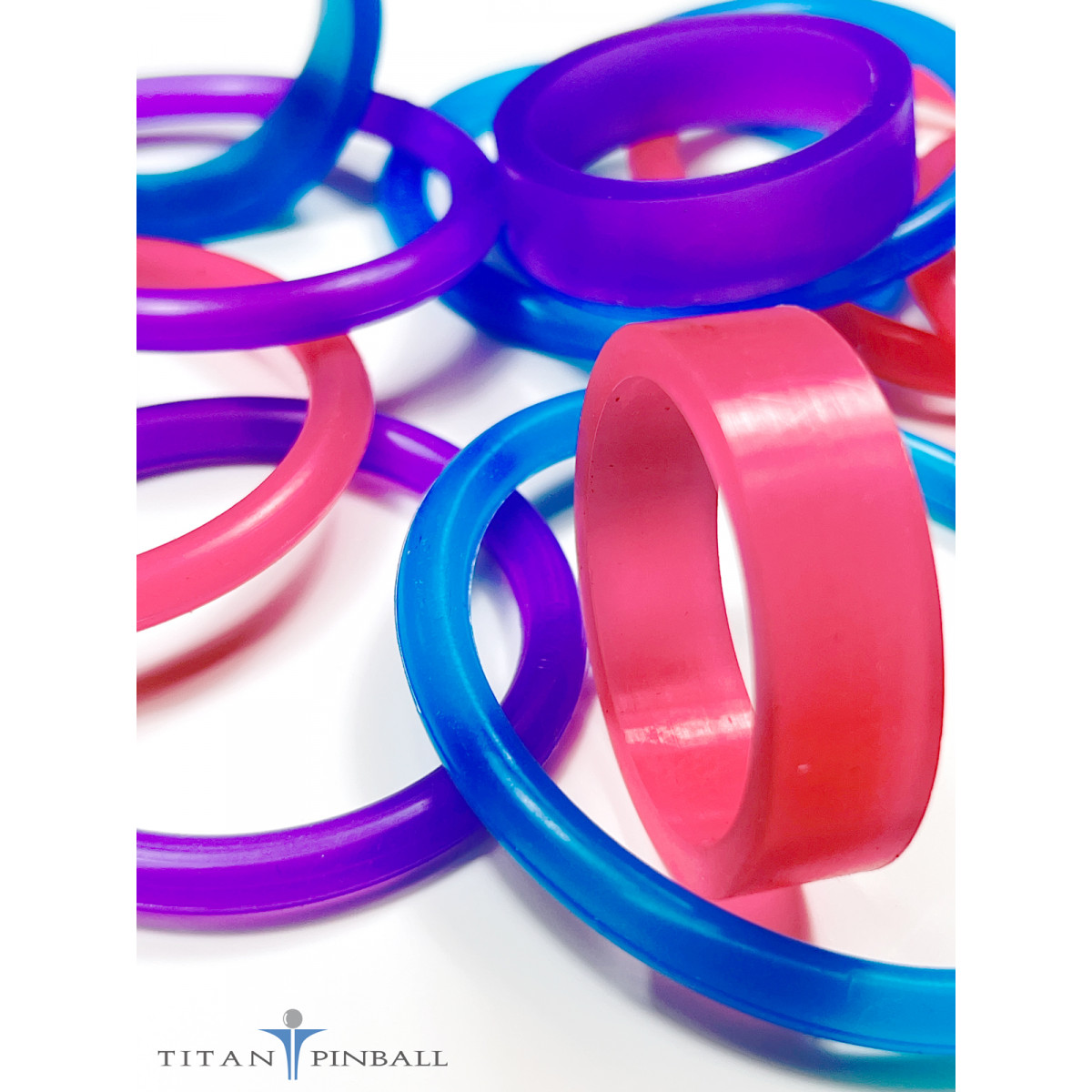 Titan Silicone Rings 2 1/2" - 4