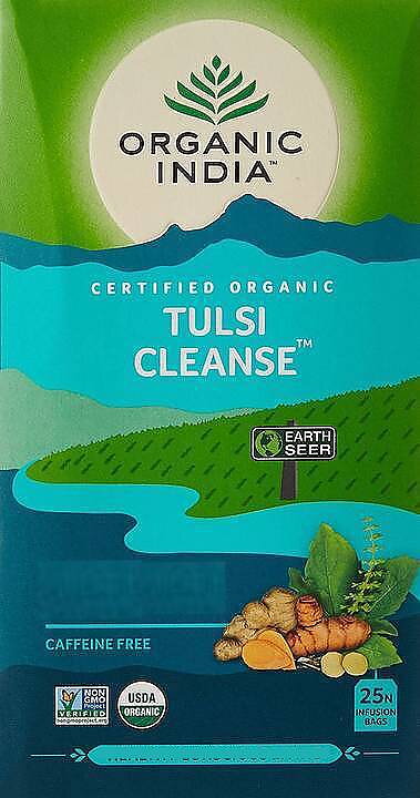 Tulsi Cleanse Tea Org, 25 teabags Organic India