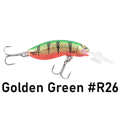 Halco Sorcerer wobbler 52mm (Djupgång ca 2,5m)