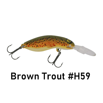 Halco Sorcerer wobbler 52mm (Djupgång ca 2,5m)