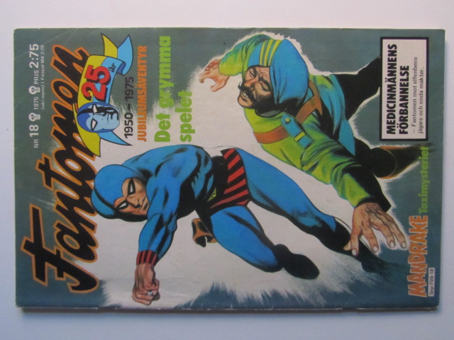 Fantomen 1975 18 Vg+