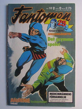 Fantomen 1975 18 Vg+