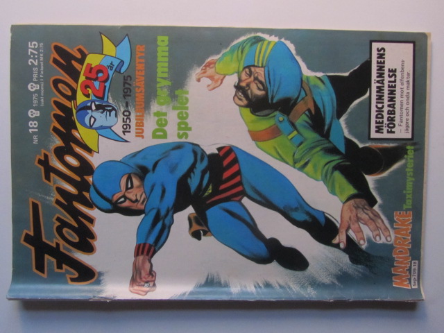 Fantomen 1975 18 Vg