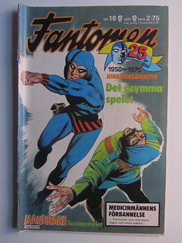 Fantomen 1975 18 Vg