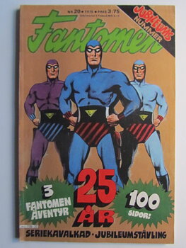 Fantomen 1975 20 Vg