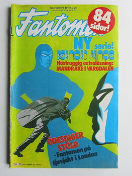 Fantomen 1974 20 Vg+