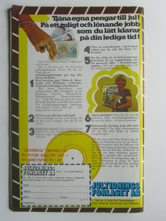 Fantomen 1974 20 Vg+ - 2