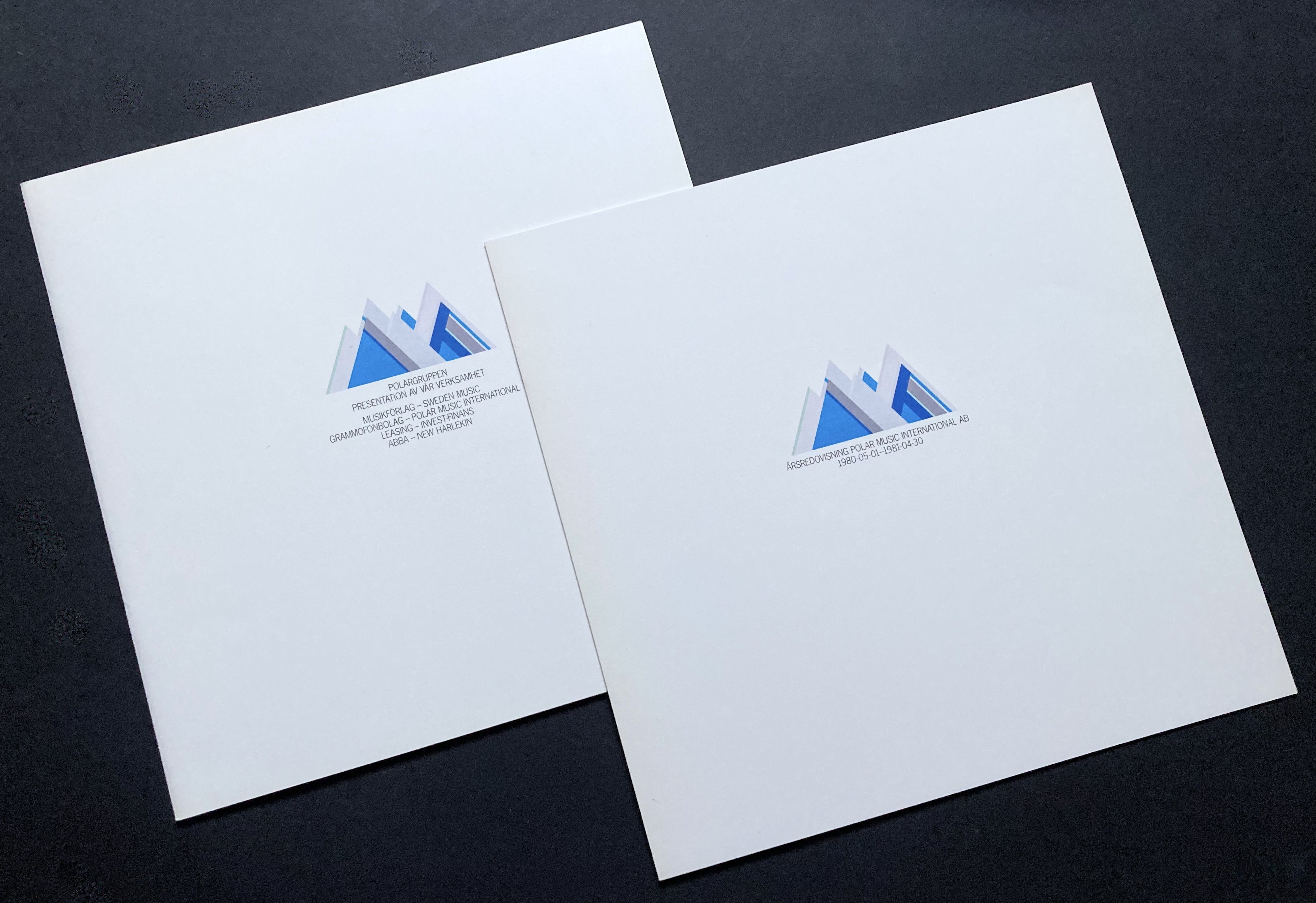 (ABBA) POLARGRUPPEN EKONOMIPAKET I ORD OCH TON - Sweden Music Ab - Ett Urval Av Våra Förlags Rättigheter LP + häfte 1981 - 7