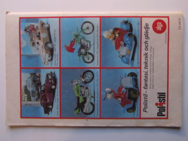 Fantomen 1974 24 Vg(+) - 2