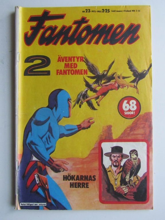 Fantomen 1973 23 Vg-