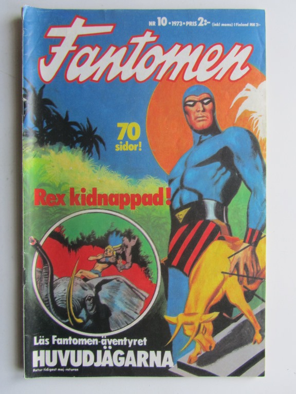 Fantomen 1973 10 Vg