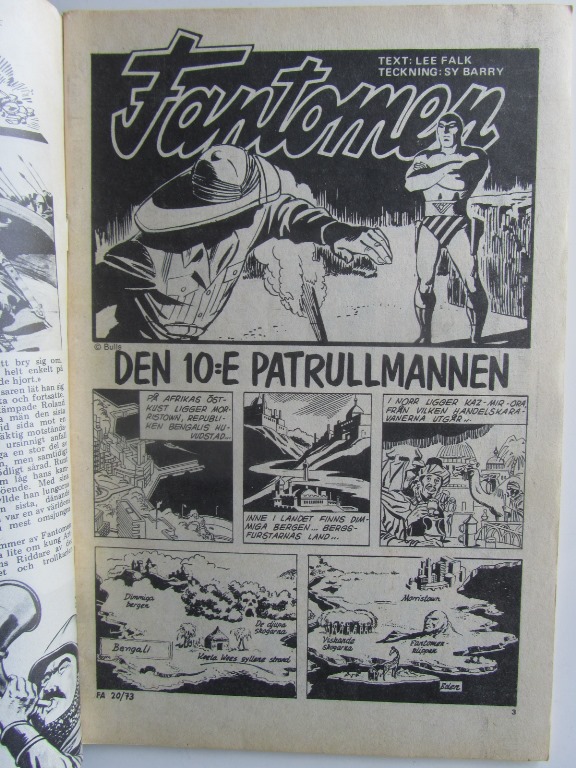 Fantomen 1973 20 Vg+ - 3