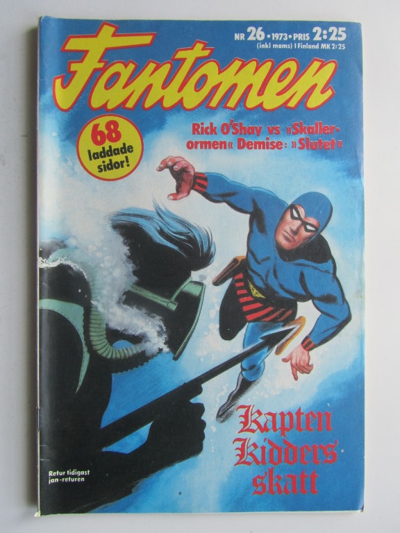 Fantomen 1973 26 Vg+