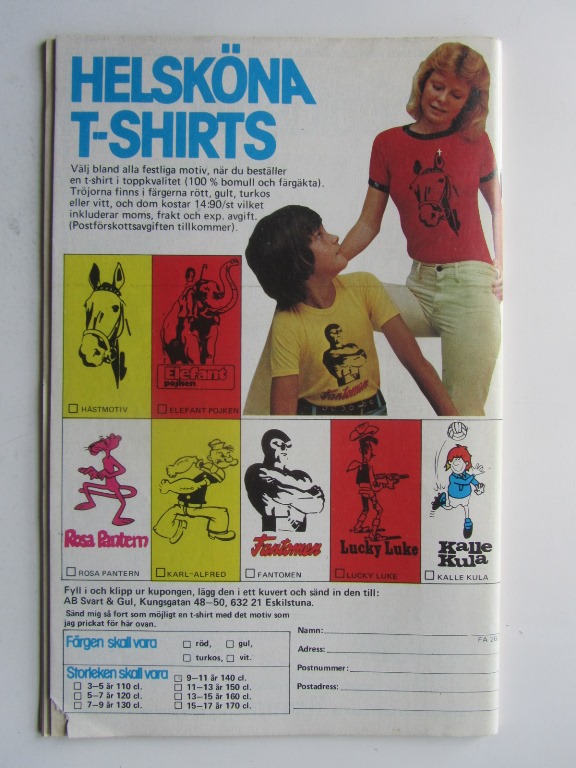 Fantomen 1973 26 Vg+ - 2