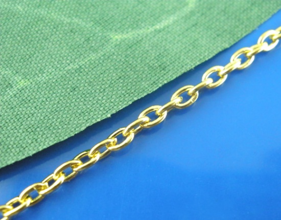 Kedja, små ovala , 3x2mm - 2