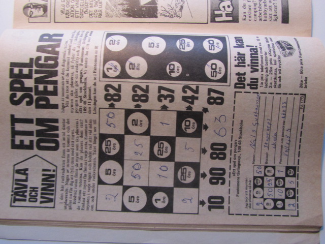 Fantomen 1972 01 Vg- - 3