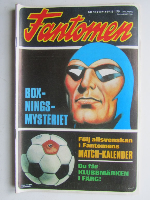 Fantomen 1971 10 Vg