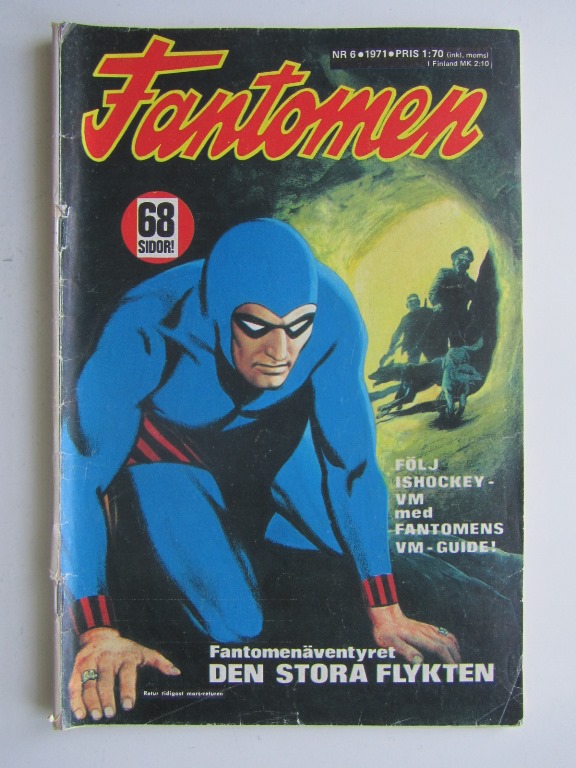 Fantomen 1971 06 Vg-