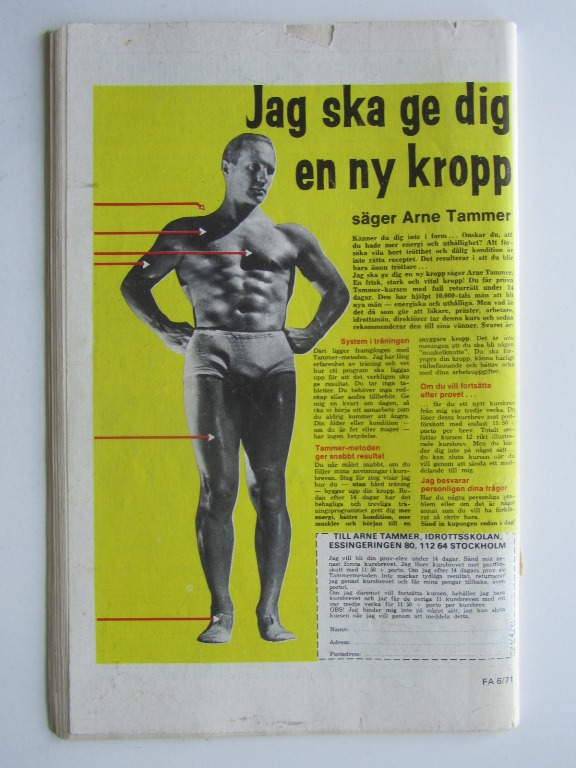 Fantomen 1971 06 Vg- - 2