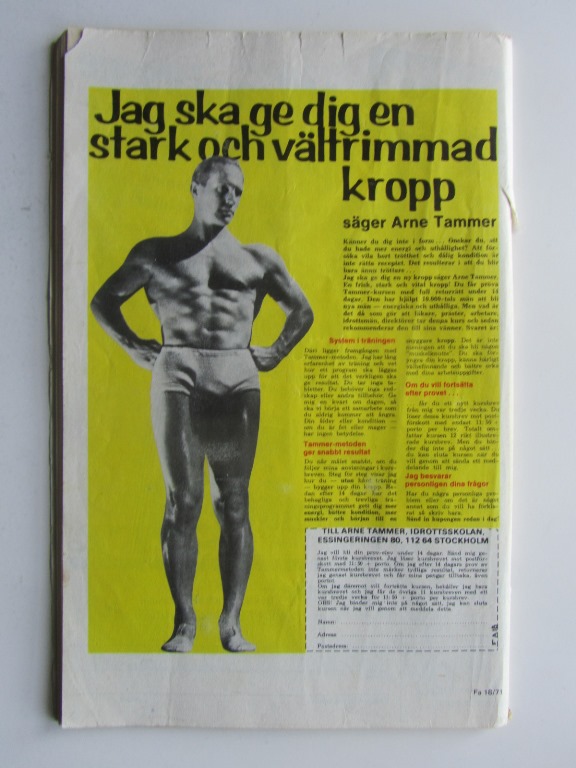 Fantomen 1971 18 Vg- - 2