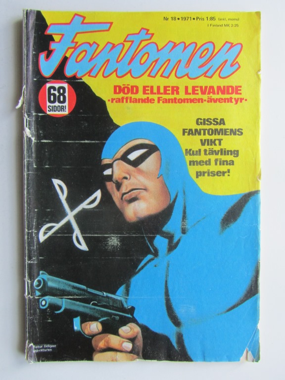 Fantomen 1971 18 Vg-