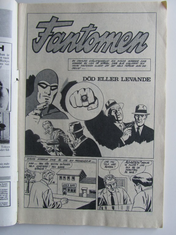 Fantomen 1971 18 Vg- - 3