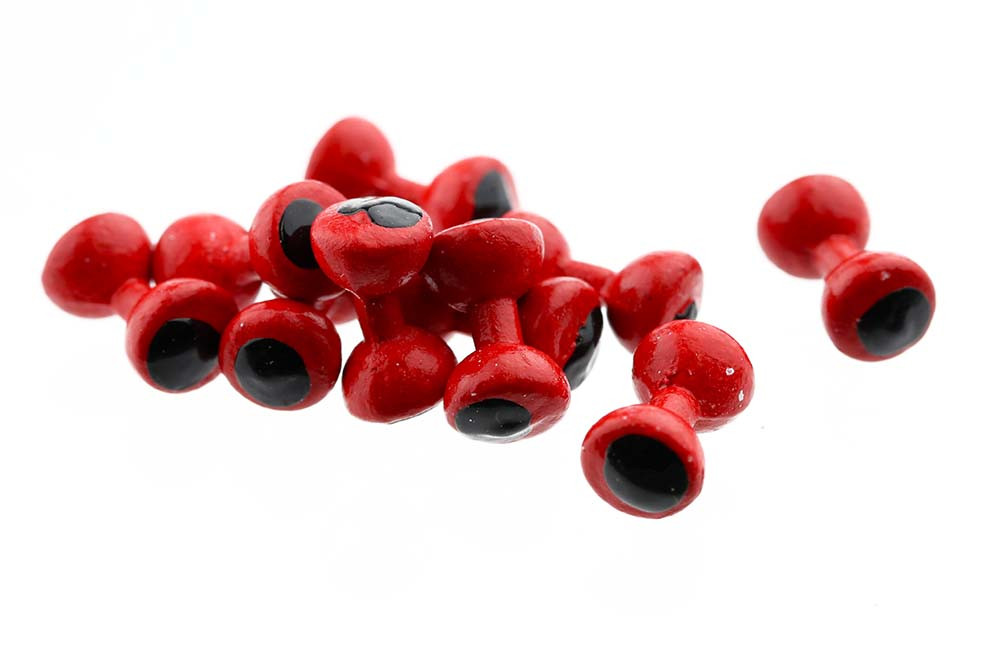 Blyhantlar/Lead Dumbbell eyes -Painted - 2