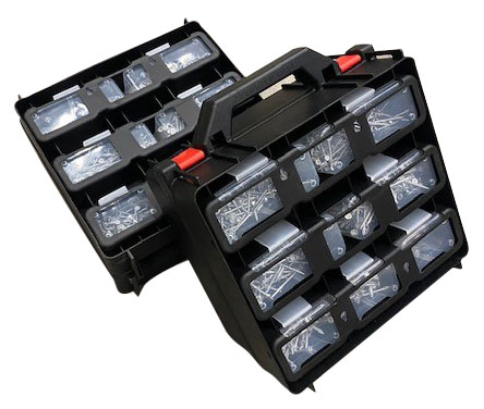 Tre skru ut C4+ Sortimentspose Blackbox 1219 deler Pro-Point - 13