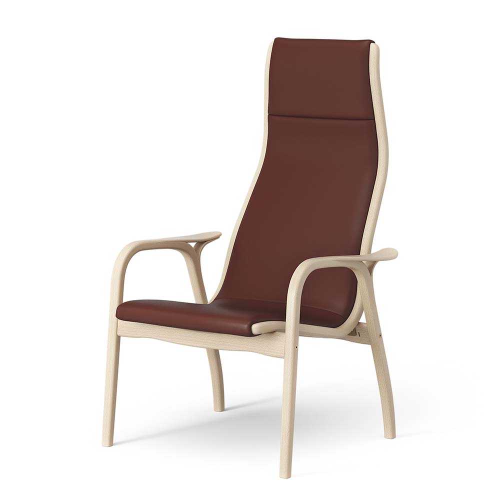 Lamino Armchair (Beech/Leather) - Swedese - 5