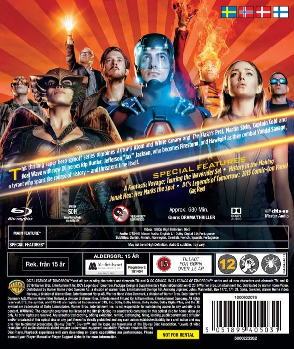 DC's Legends of Tomorrow - Säsong 1 (Blu-ray) - 2