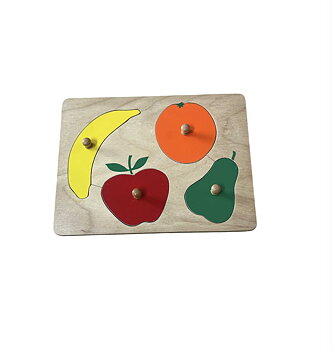 Frukt pussel 1-3 år 