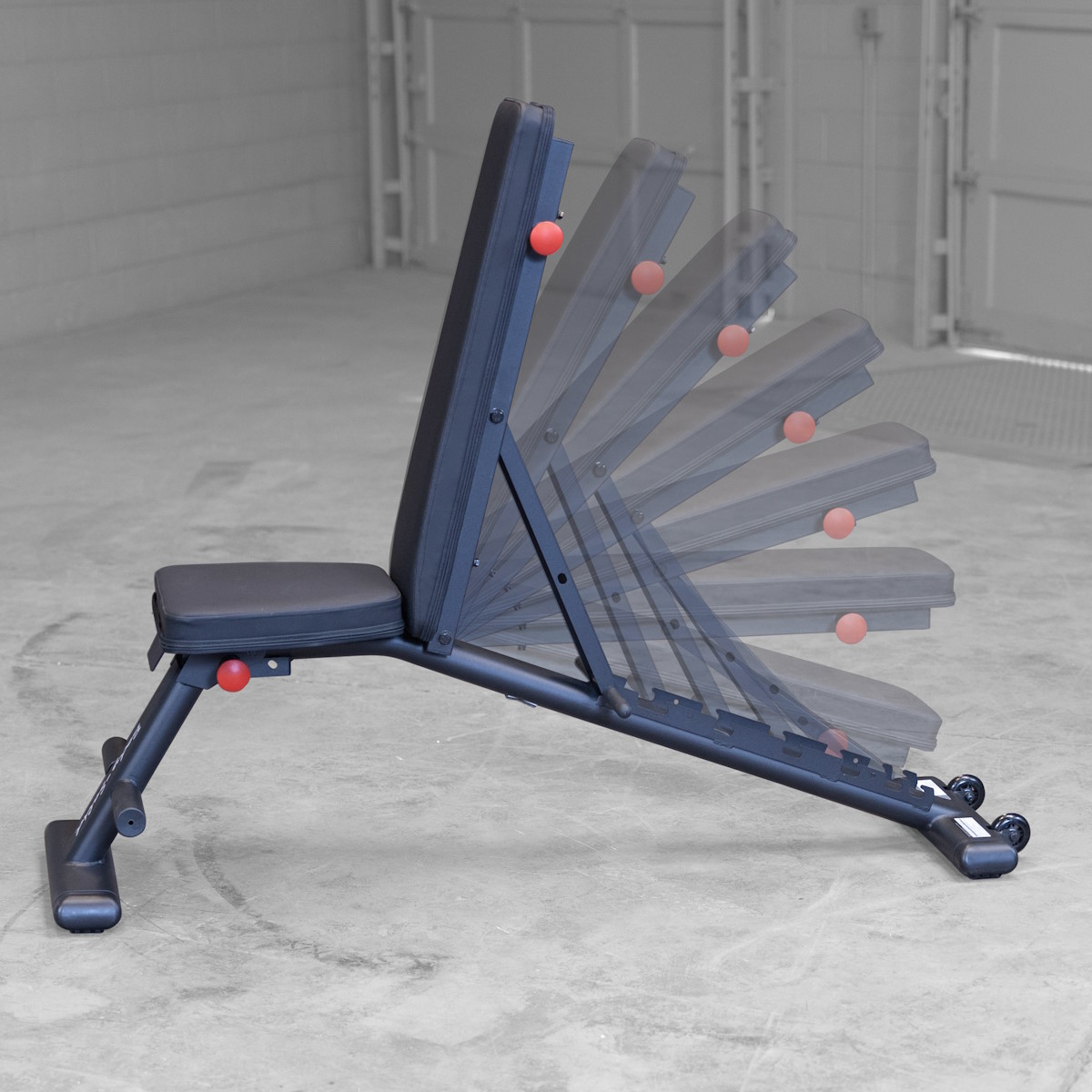 Body-Solid Träningsbänk GFID225 Black - 6