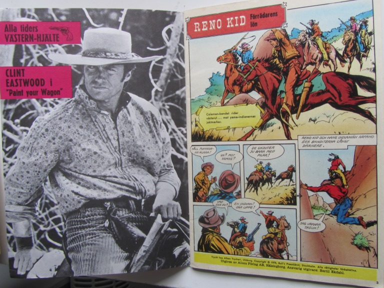 Reno Kid Allers Månadshäfte 1970 03 Vg+ - 3