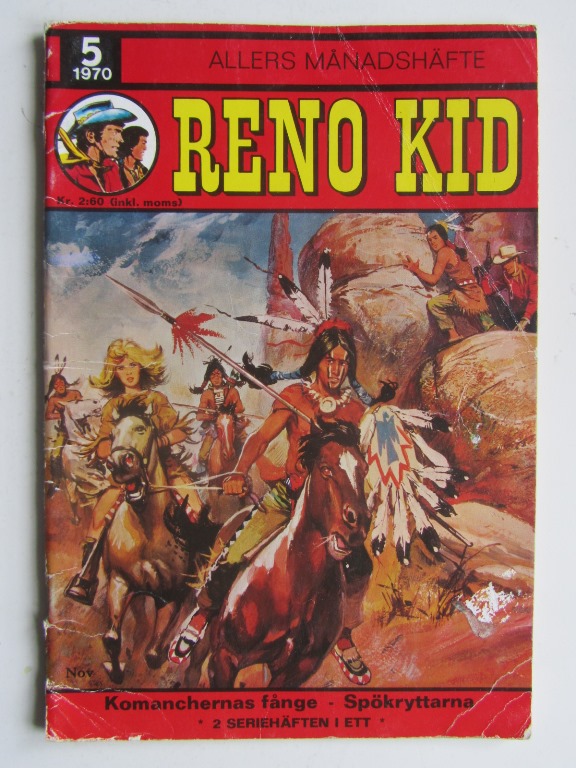 Reno Kid Allers Månadshäfte 1970 05 