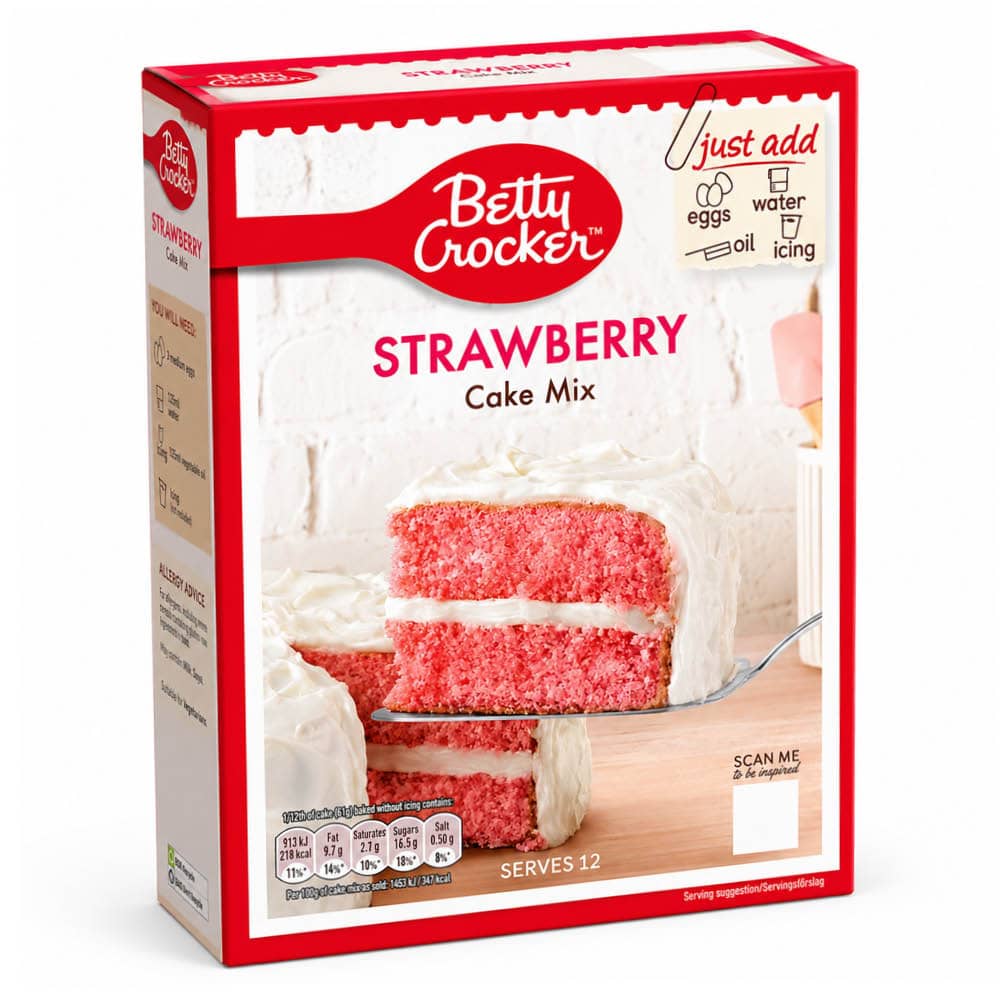 Betty Crocker Strawberry Cake Mix (425 g)
