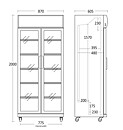 Displaykyl SD 881 HE, 569 liter