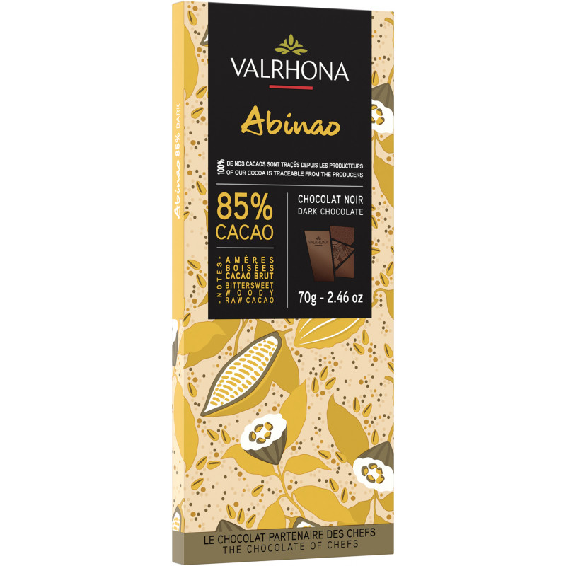 Valrhona -  Noir Abinao, 85%, 70g