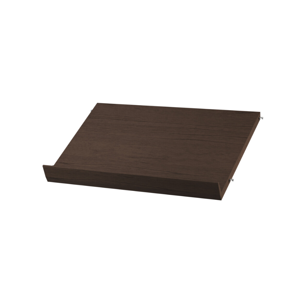 String magazine shelves solid wood 58x30 cm - 12