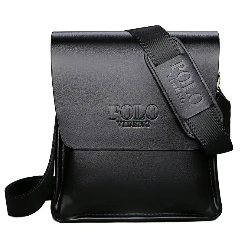 Messenger bag, 21 x 24 cm -Svart
