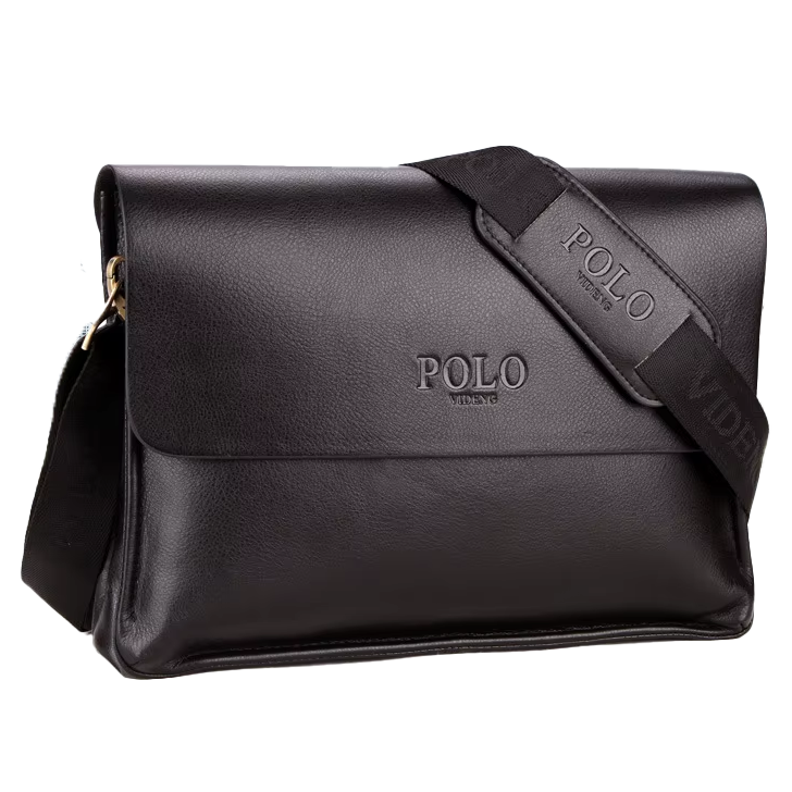 Messenger bag, 31 x 25 cm -Svart