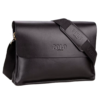 Messenger bag, 31 x 25 cm -Svart